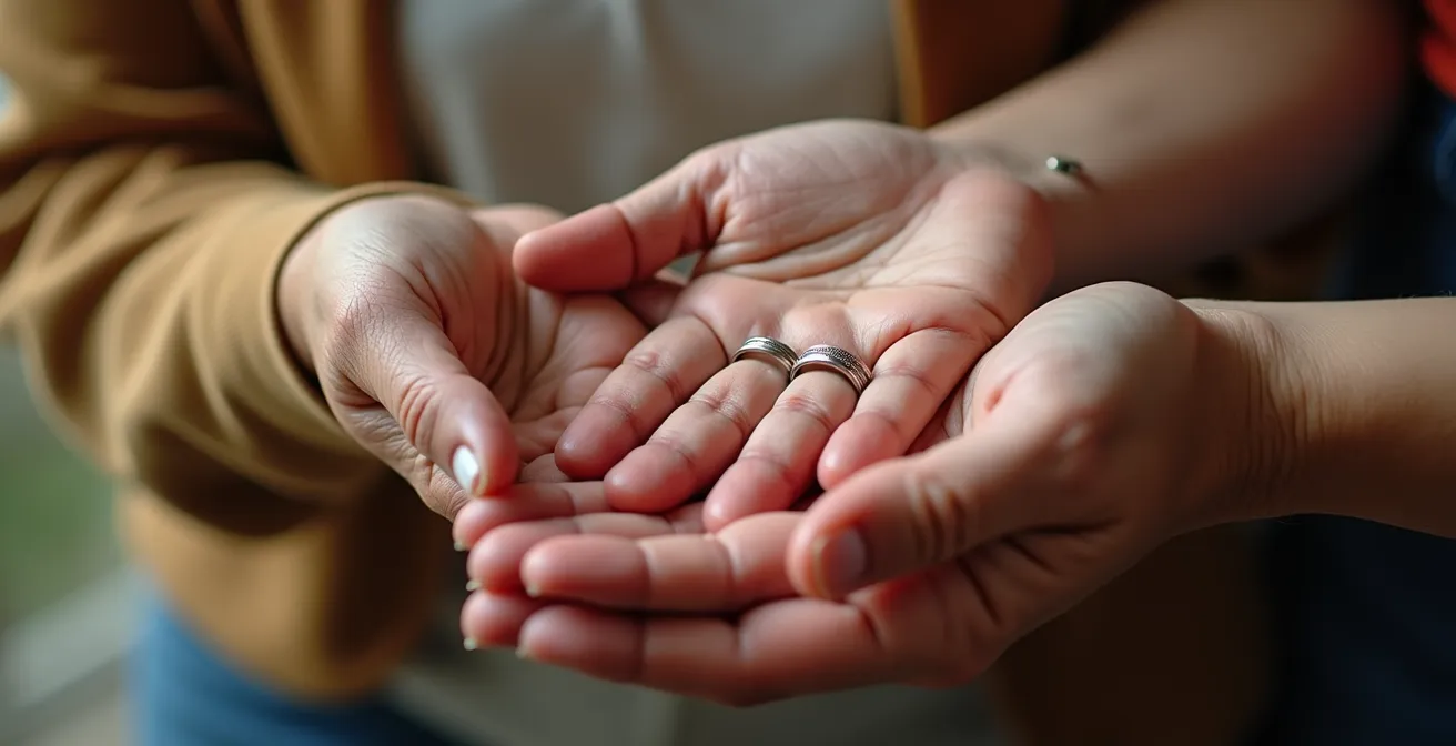 Primary caregiver introducing respite caregiver to elderly parent in home